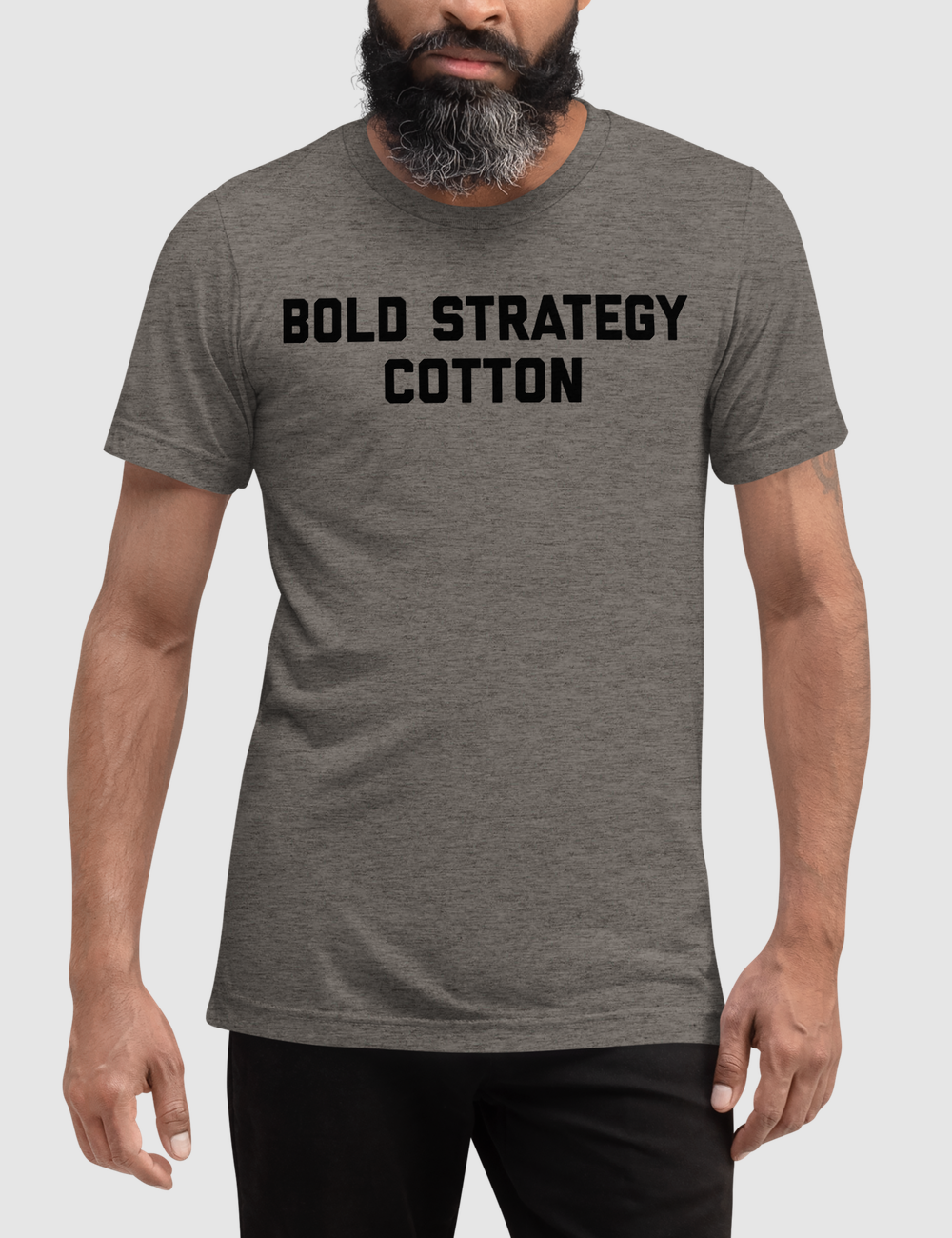 Bold Strategy Cotton | Tri-Blend T-Shirt OniTakai