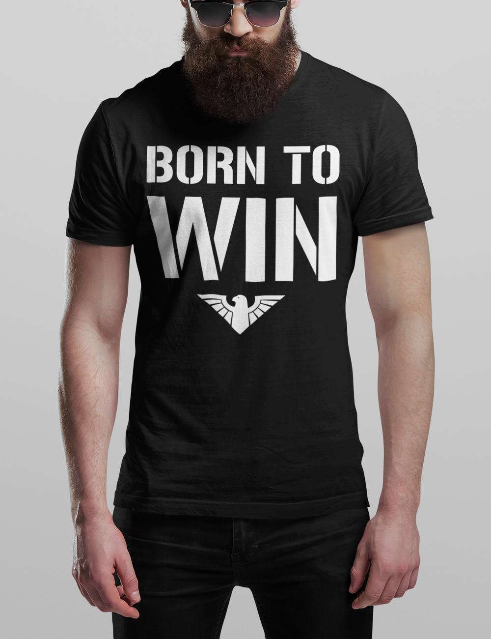 Born To Win | Men's Fitted T-Shirt OniTakai