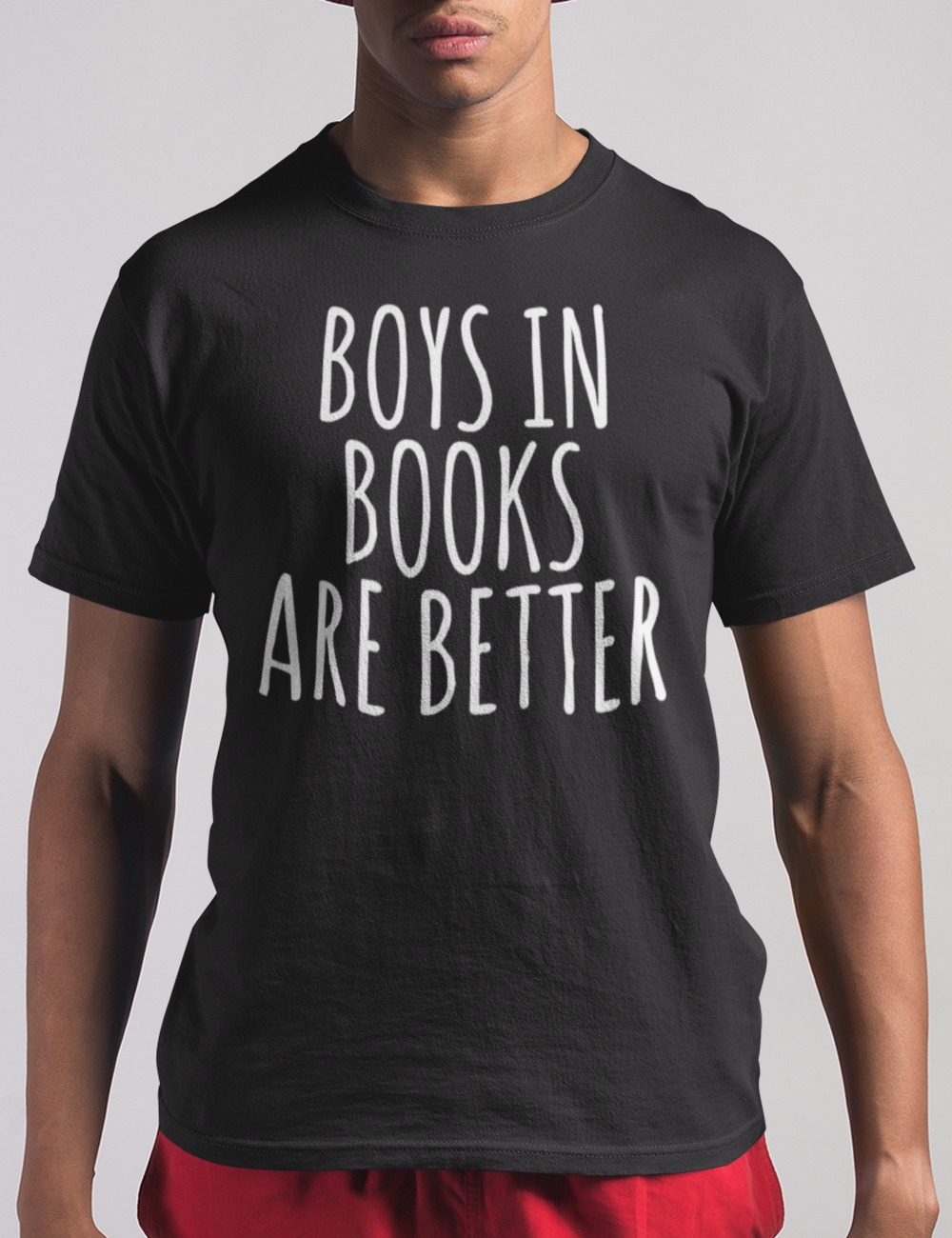 Boys In Books Are Better | T-Shirt OniTakai