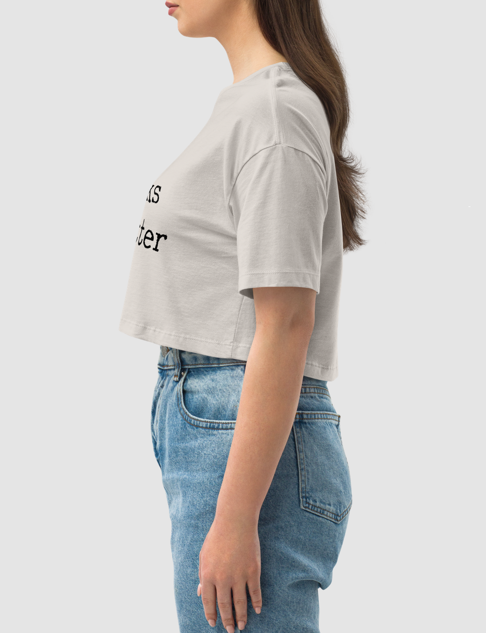 Boys In Books Are Better | Women's Loose Fit Crop Top T-Shirt OniTakai