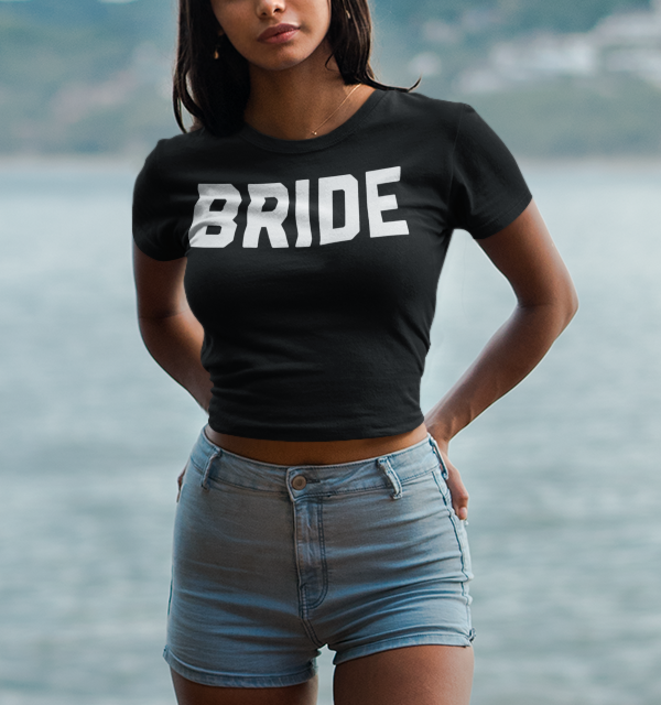 Bride | Crop Top T-Shirt OniTakai