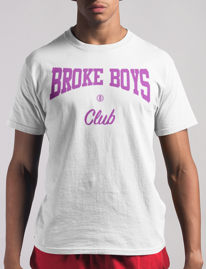 Broke Boys Club Purple Logo Tee OniTakai