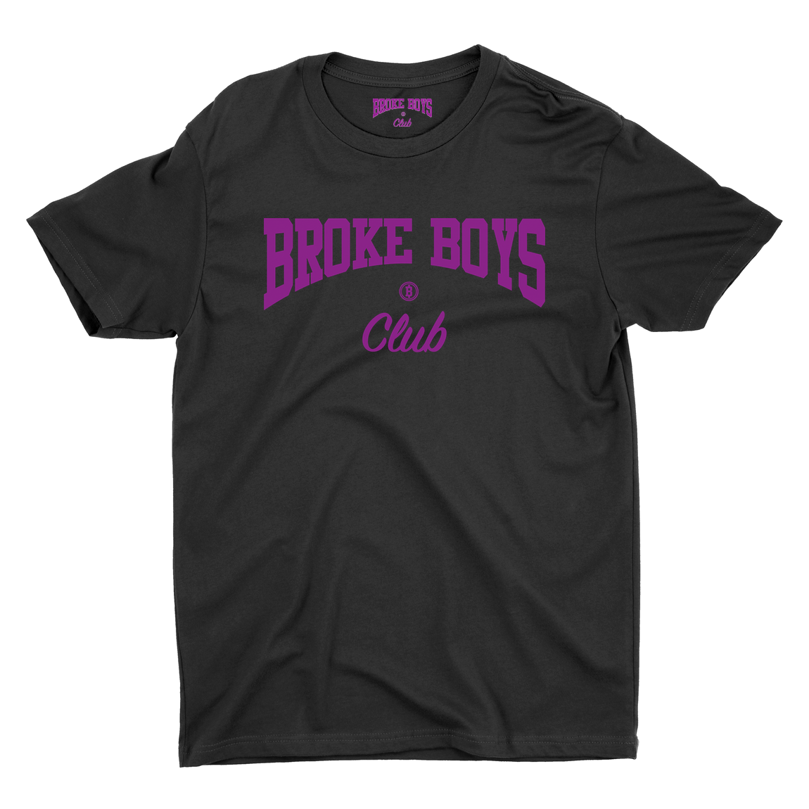Broke Boys Club Purple Logo Tee OniTakai