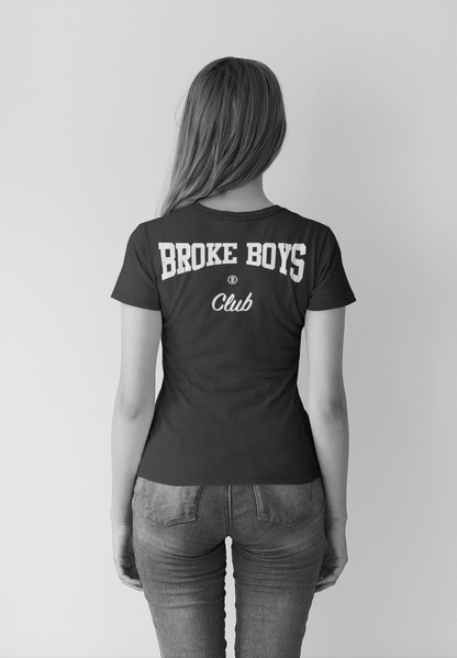 Broke Boys Club | Women's Cut Back Print Tee OniTakai