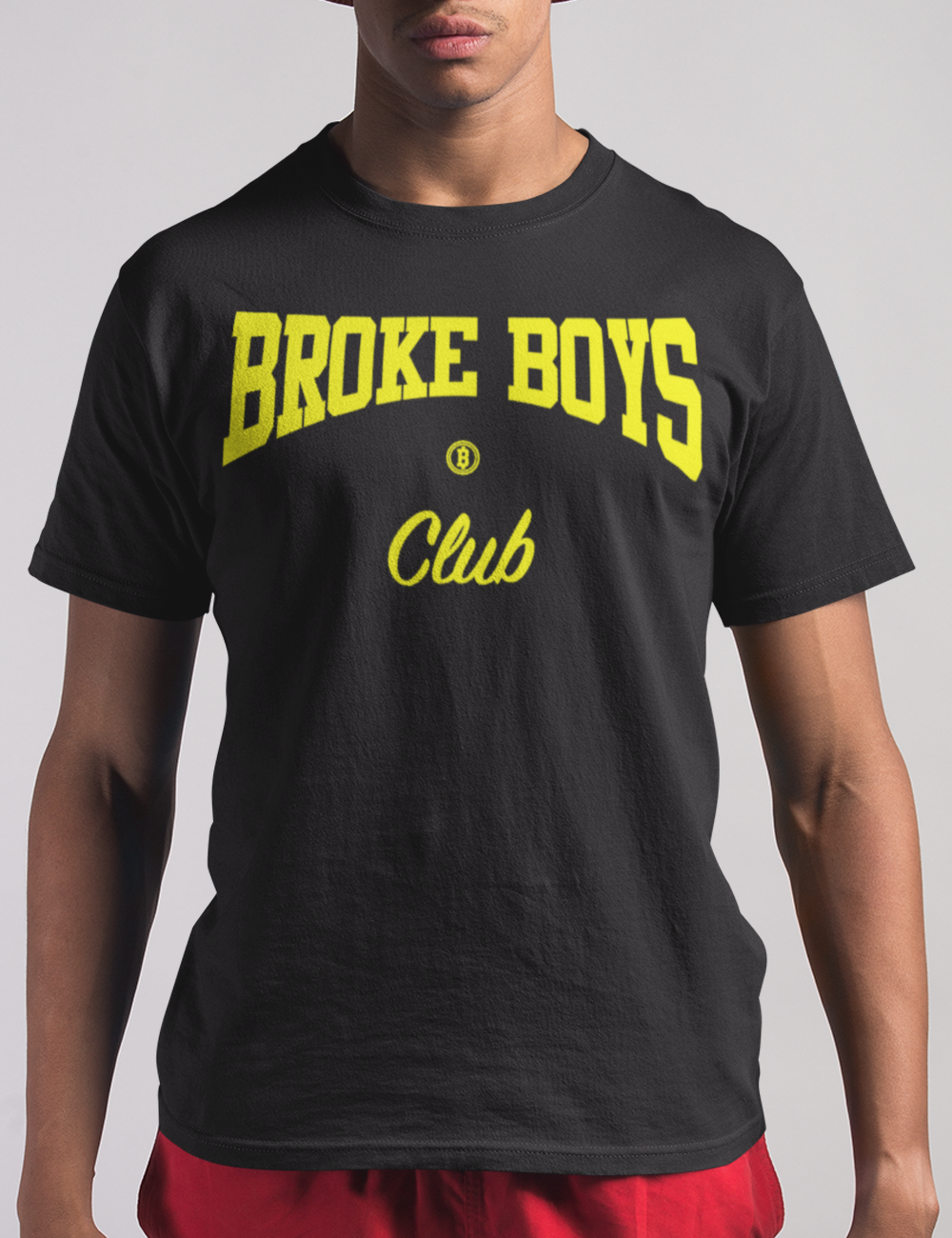 Broke Boys Club Yellow Logo Tee OniTakai