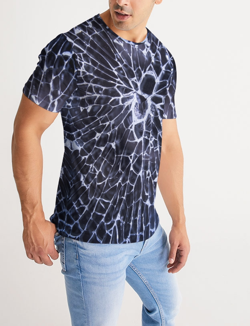 Broken Glass | Men's Sublimated T-Shirt OniTakai