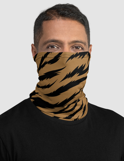 Brown Tiger Stripes | Neck Gaiter Face Mask OniTakai