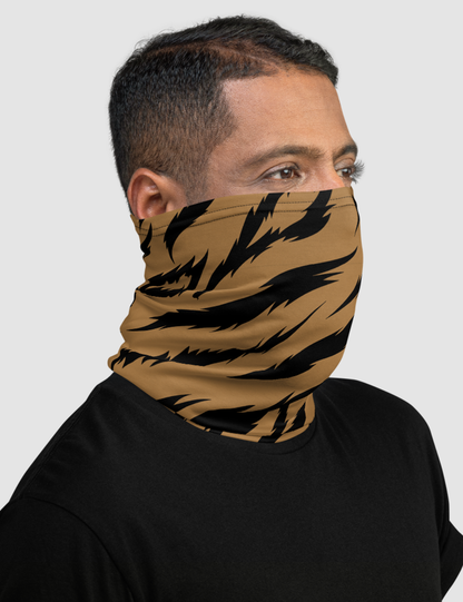 Brown Tiger Stripes | Neck Gaiter Face Mask OniTakai