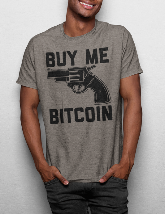 Buy Me Bitcoin | Tri-Blend T-Shirt OniTakai