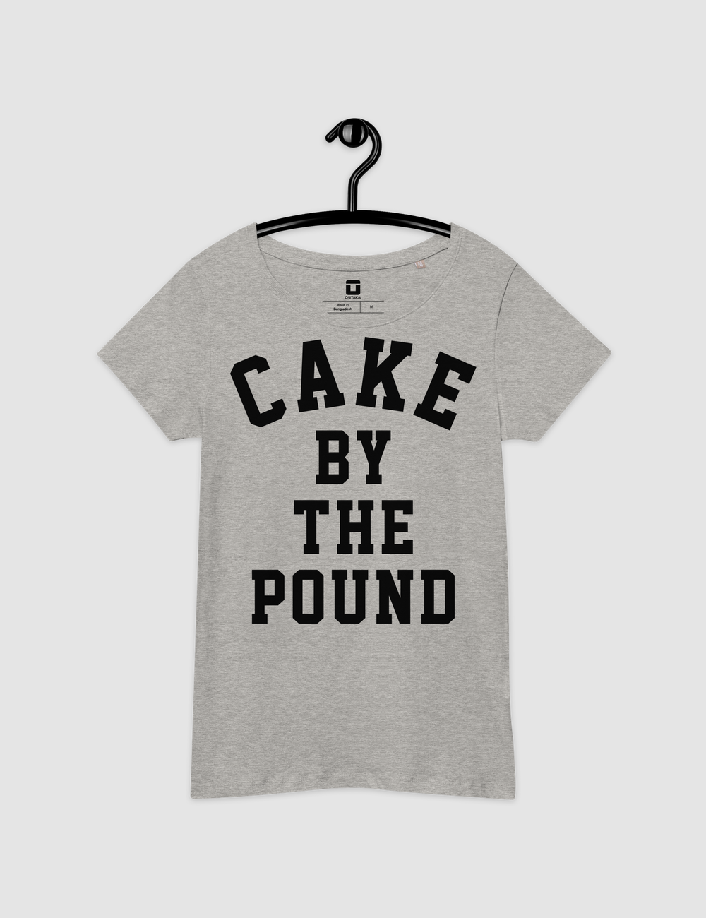 Cake By The Pound | Women's Organic Round Neck T-Shirt OniTakai