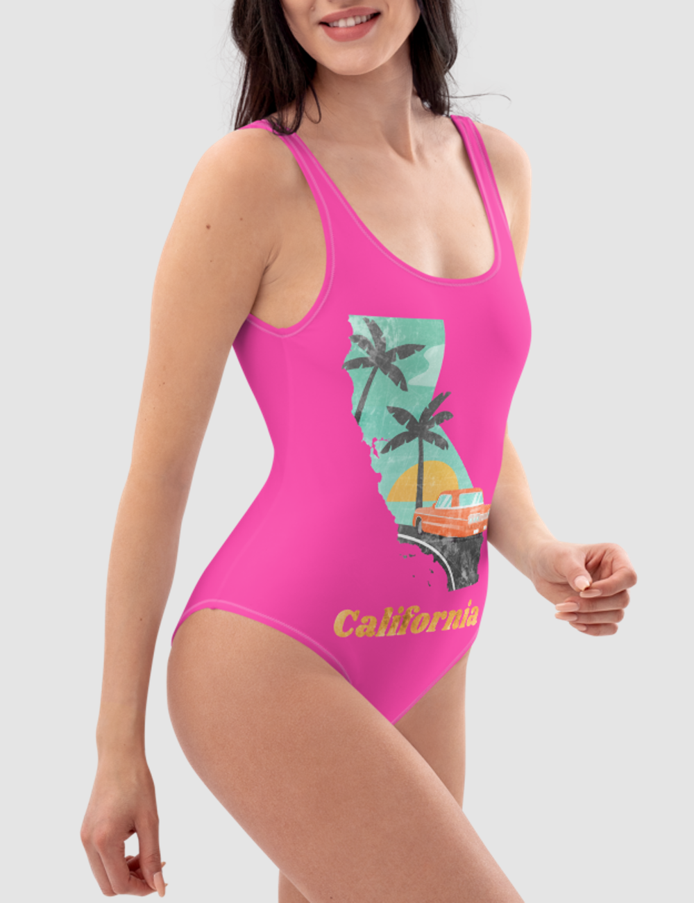 California | Women's One-Piece Swimsuit OniTakai