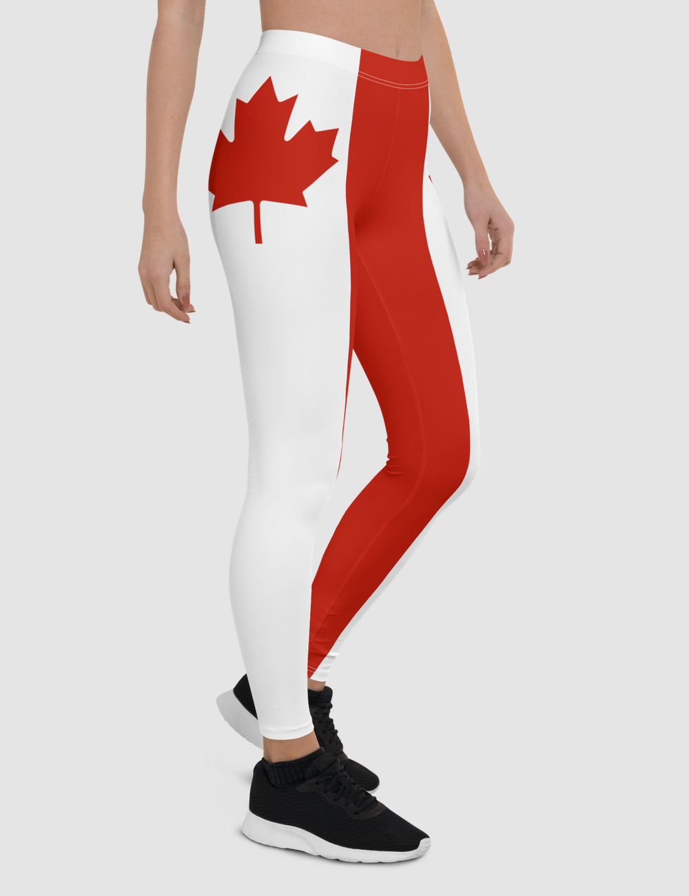 Canadian Flag | Women's Standard Yoga Leggings OniTakai