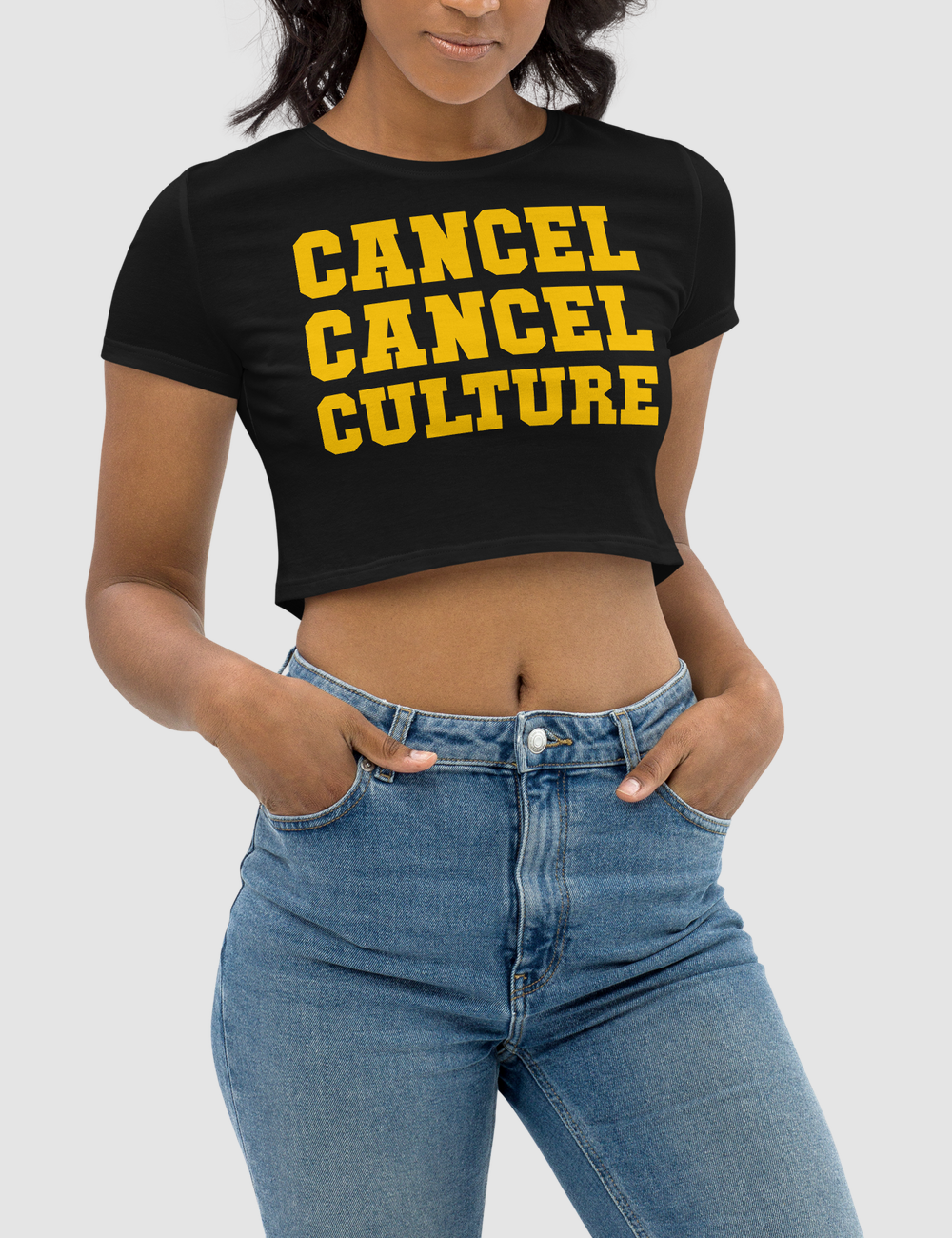 Cancel Cancel Culture | Women's Crop Top T-Shirt OniTakai
