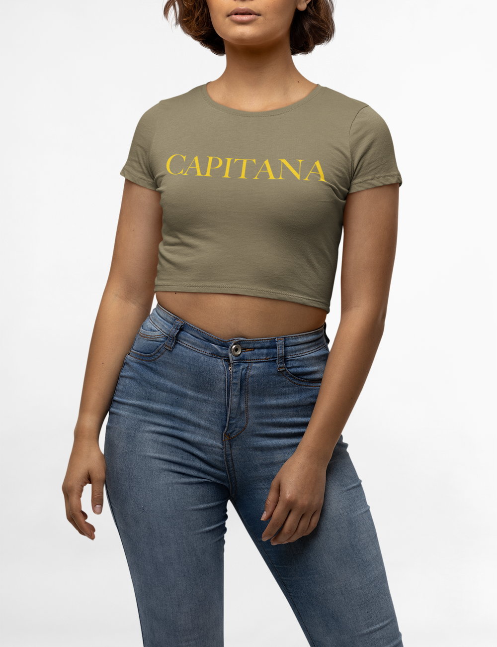 Capitana | Women's Fitted Crop Top T-Shirt OniTakai