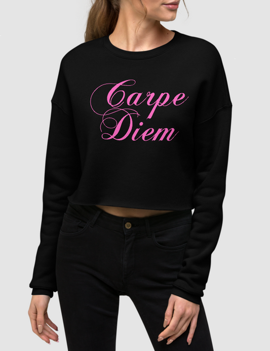 Carpe Diem | Crop Sweatshirt OniTakai