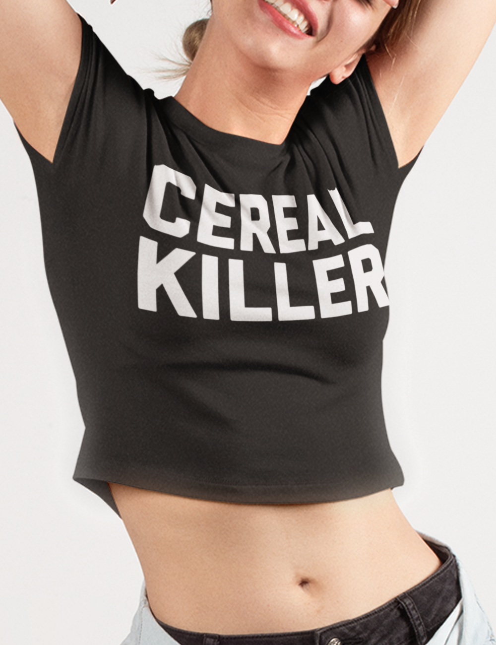 Cereal Killer | Crop Top T-Shirt OniTakai