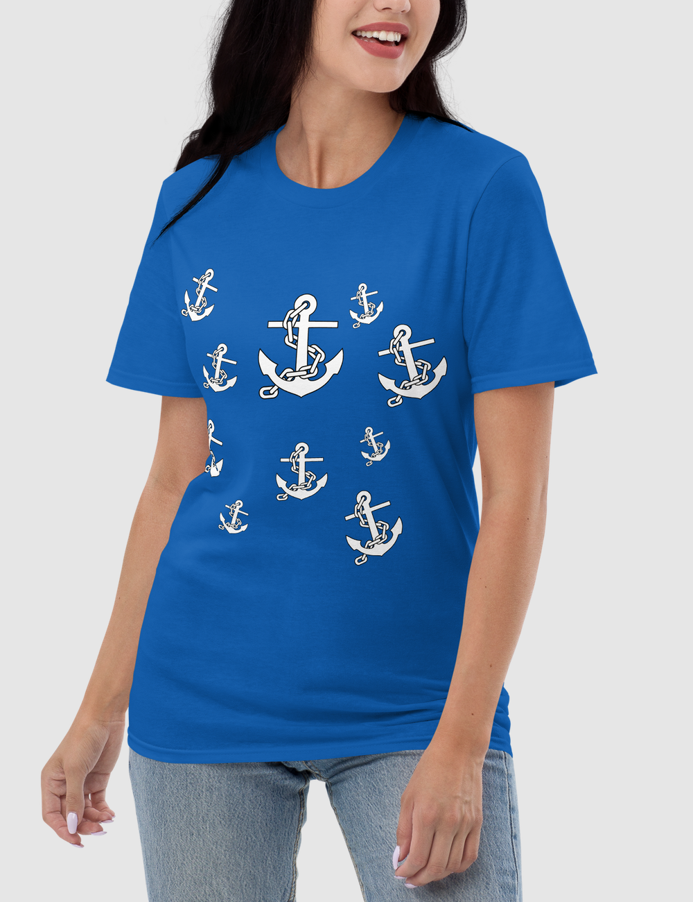 Chained Sea Anchors | Women's Relaxed T-Shirt OniTakai