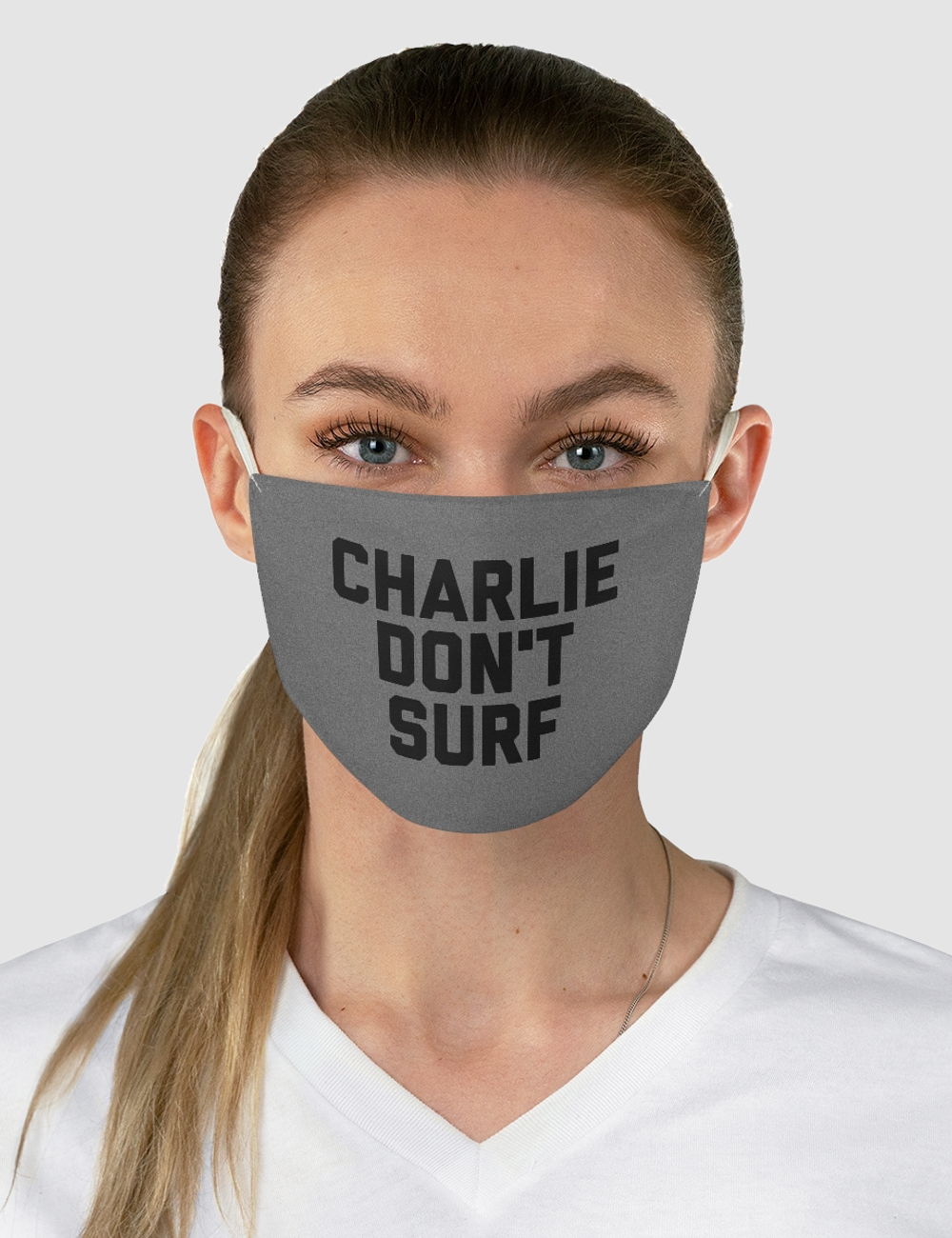 Charlie Don't Surf | Fabric Face Mask OniTakai