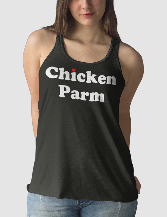 Chicken Parm Women's Cut Racerback Tank Top OniTakai