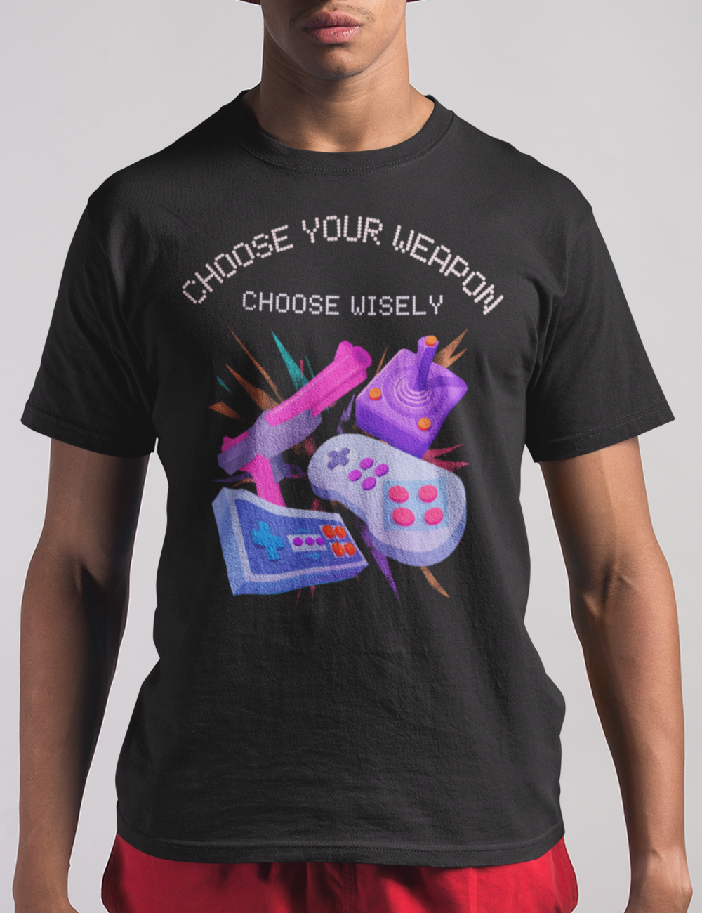 Choose Your Weapon Choose Wisely | T-Shirt OniTakai