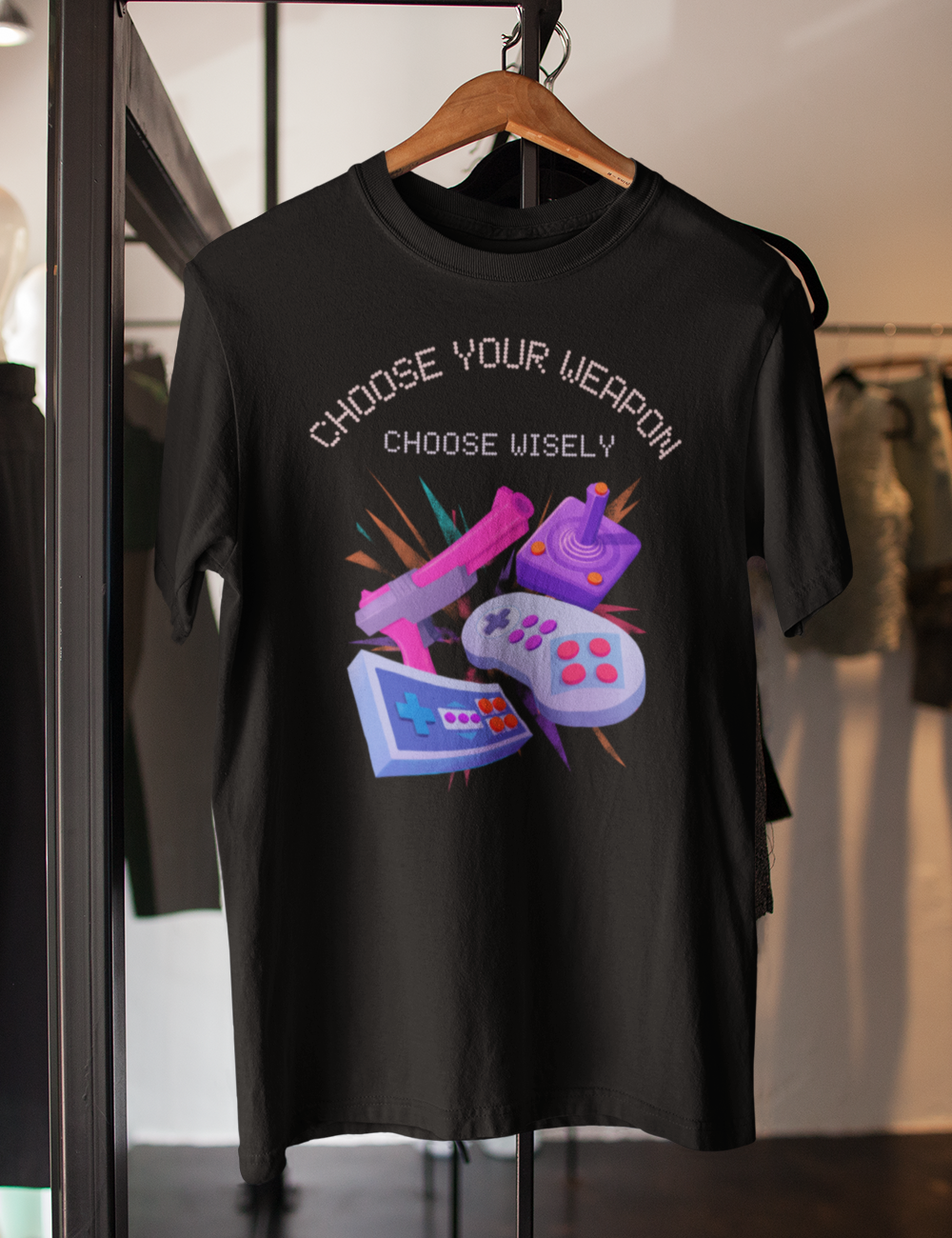 Choose Your Weapon Choose Wisely | T-Shirt OniTakai