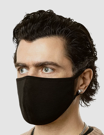 Classic Black | Men's Standard Face Mask (3-Pack) OniTakai