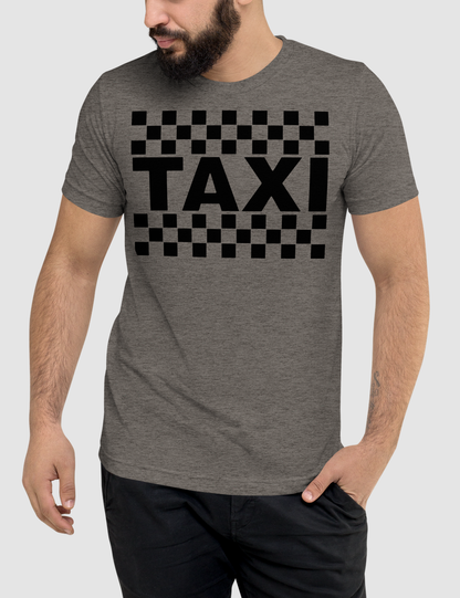 Classic Black Taxi Sign | Tri-Blend T-Shirt OniTakai