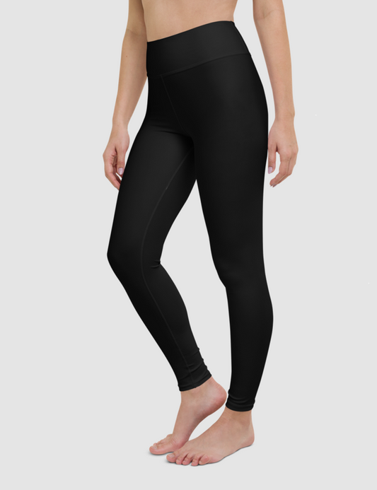 Classic Black | Women's High Waist Yoga Leggings OniTakai