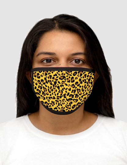 Classic Leopard Print | Mixed Fabric Face Mask OniTakai