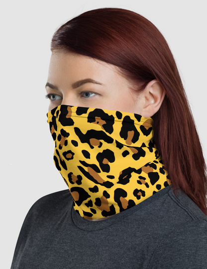 Classic Leopard Print Pattern | Neck Gaiter Face Mask OniTakai