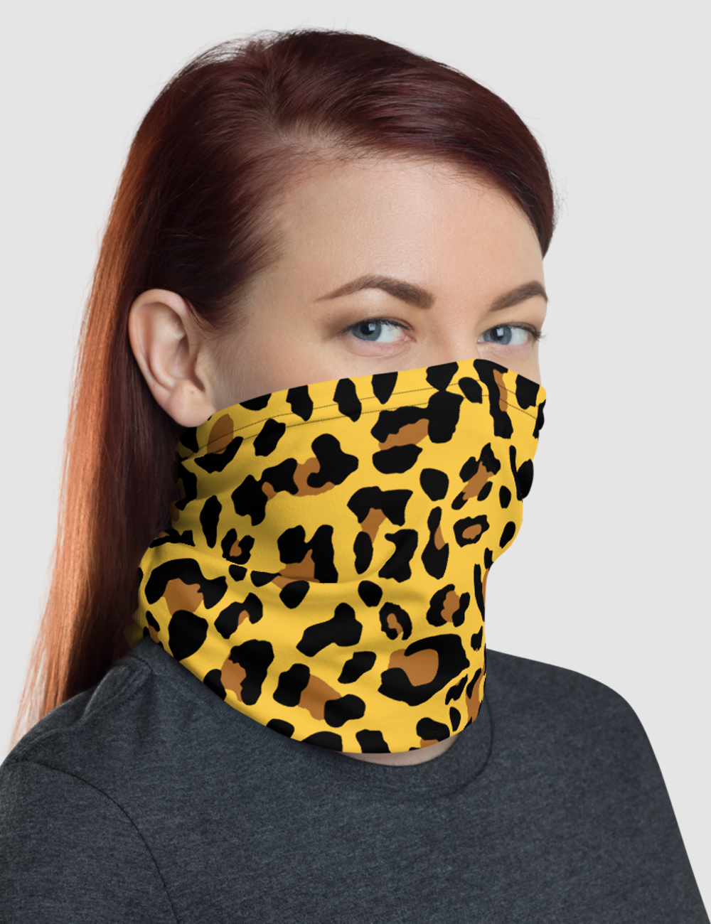 Classic Leopard Print Pattern | Neck Gaiter Face Mask OniTakai