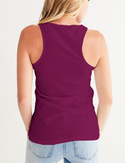 Classic Maroon | Women's Premium Fitted Tank Top OniTakai