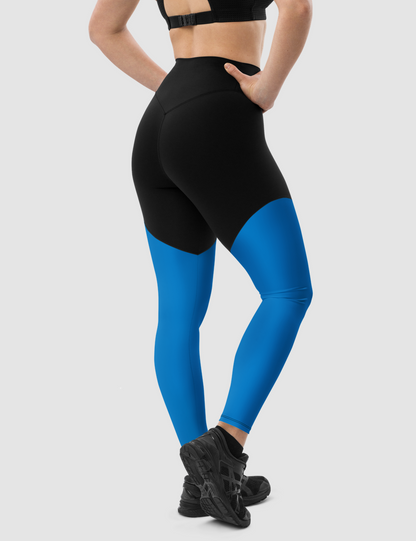 Classic Sea Blue | Women's Premium Sports Leggings OniTakai