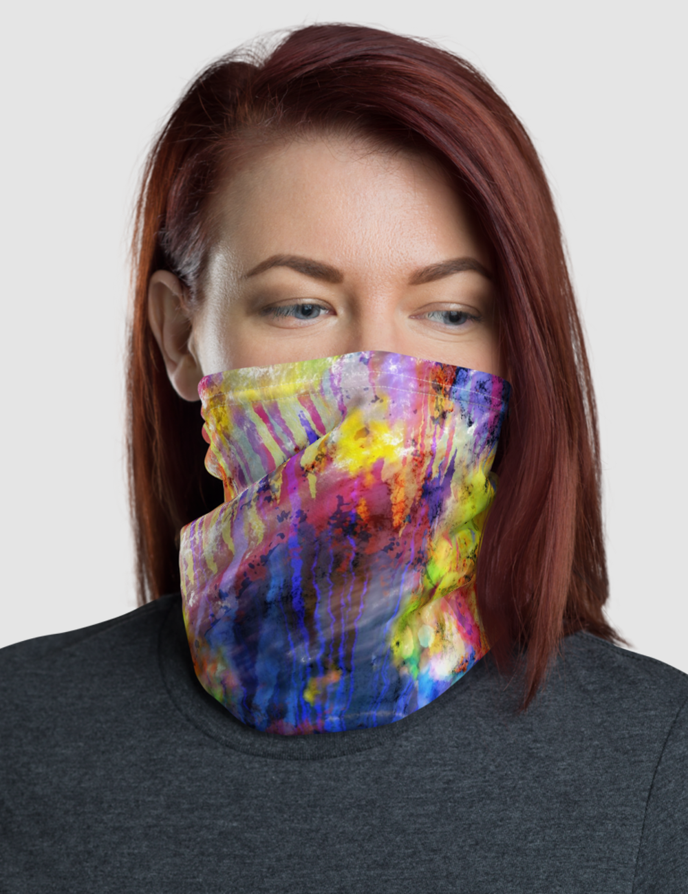 Colorful Abstract | Neck Gaiter Face Mask OniTakai