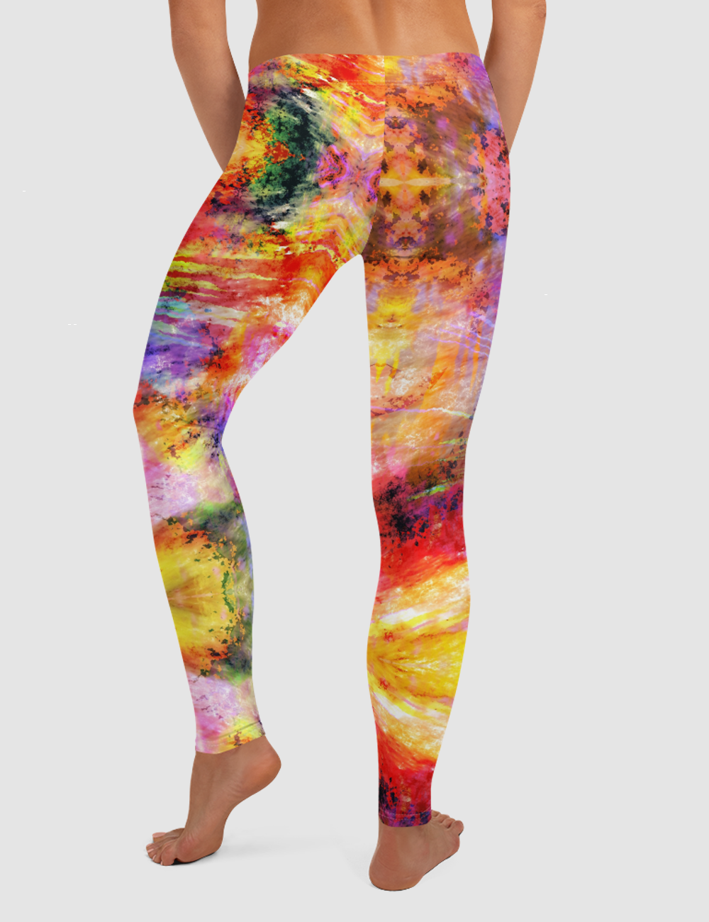Colorful Abstract | Women's Standard Yoga Leggings OniTakai