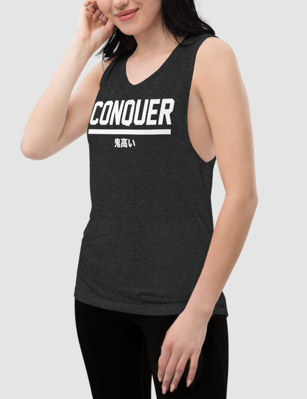Conquer | Women's Muscle Tank Top OniTakai