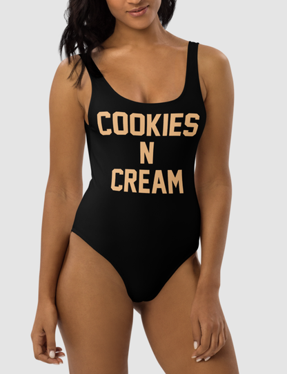 Cookies N Cream | Women's One-Piece Swimsuit OniTakai