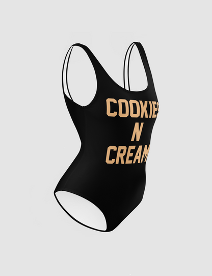 Cookies N Cream | Women's One-Piece Swimsuit OniTakai