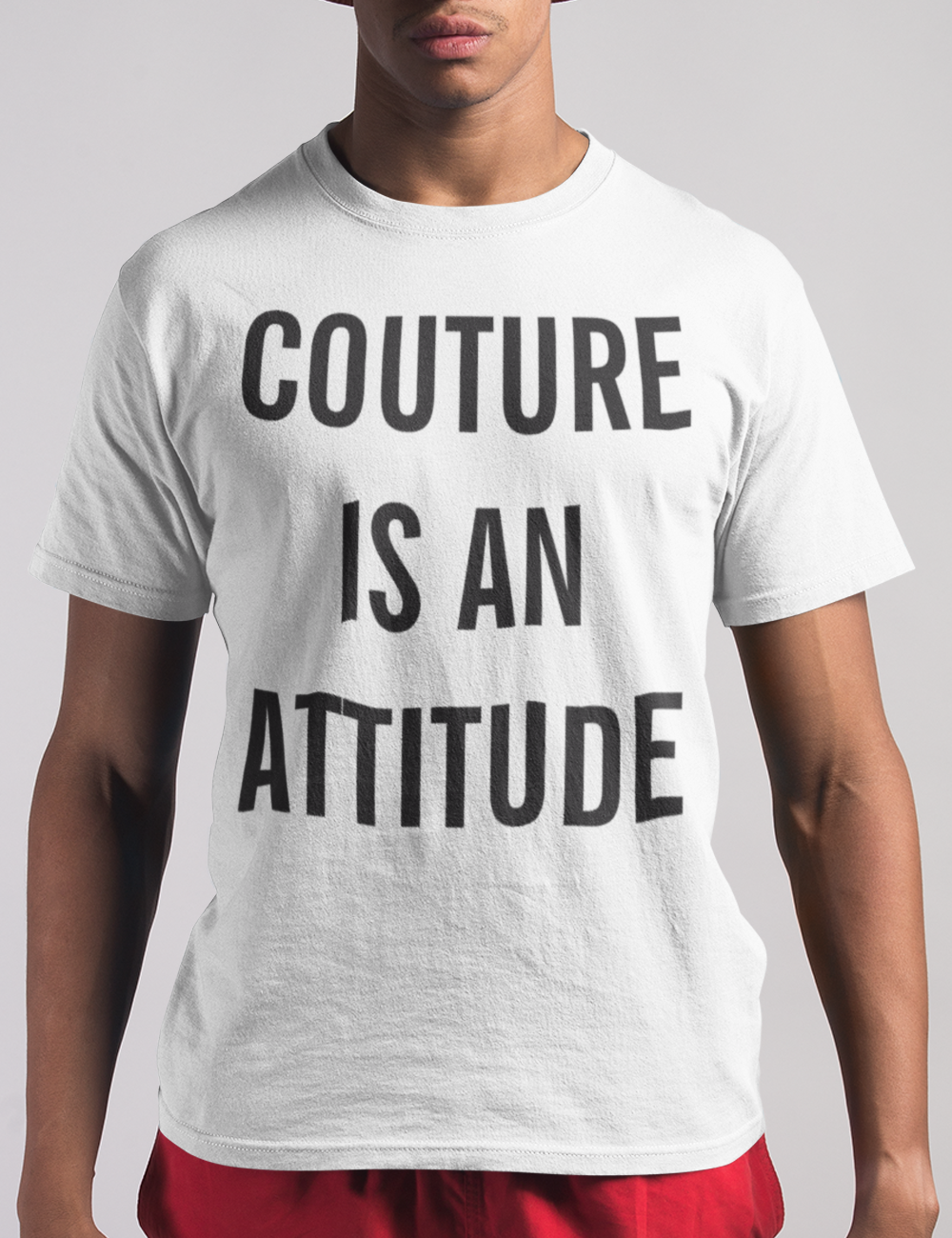 Couture Is An Attitude | T-Shirt OniTakai