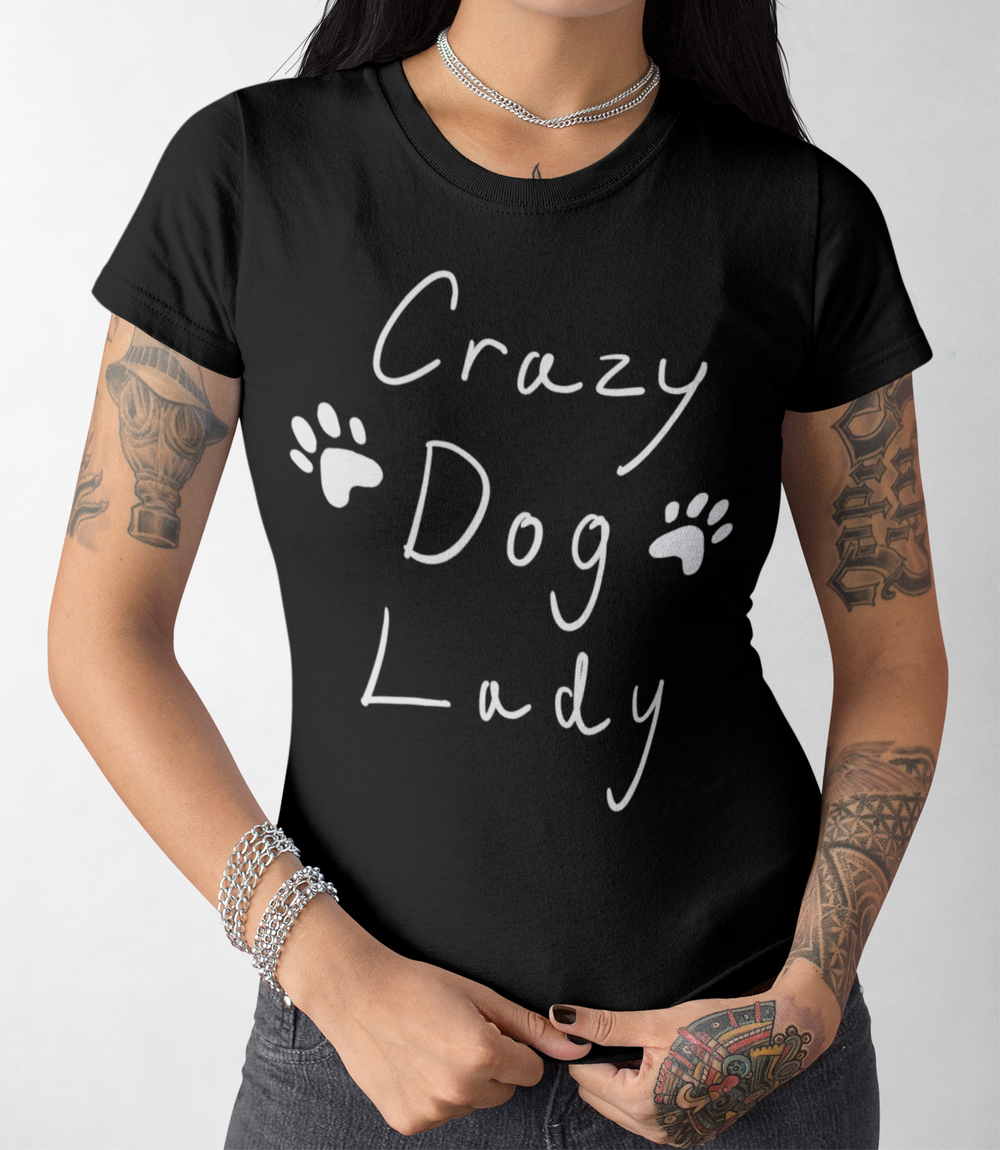 Crazy Dog Lady | Women's Cut T-Shirt OniTakai