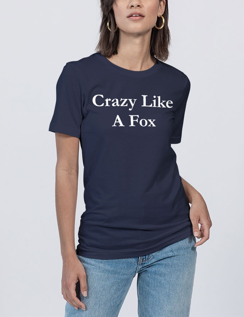 Crazy Like A Fox Women's Soft Jersey T-Shirt OniTakai