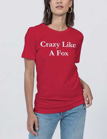 Crazy Like A Fox Women's Soft Jersey T-Shirt OniTakai