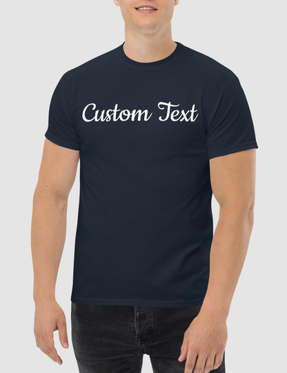 Custom Script Text | T-Shirt OniTakai