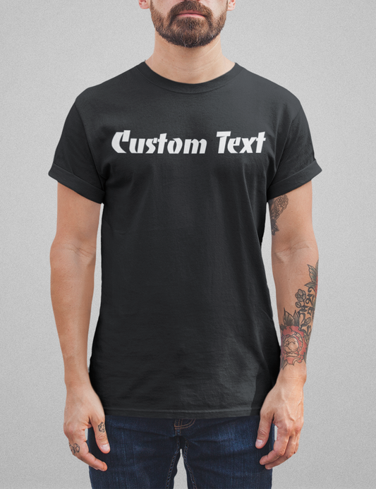 Custom Skater Text | T-Shirt OniTakai