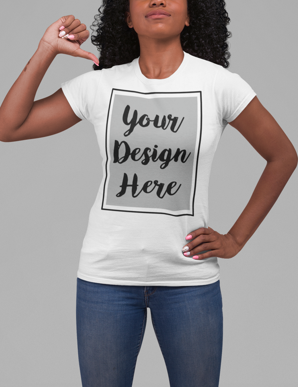 Customizable Women's T-Shirt OniTakai