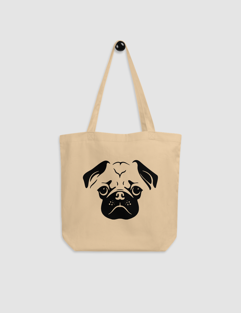 Cute Pug Eco-Friendly Tote Bag OniTakai