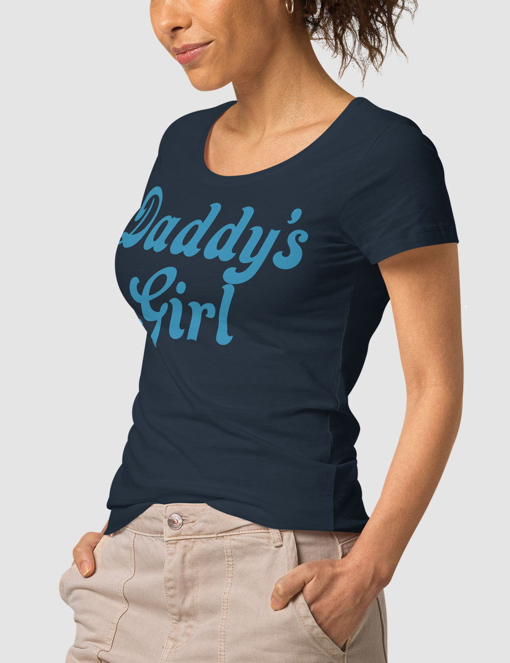 Daddy's Girl | Women's Organic Round Neck T-Shirt OniTakai