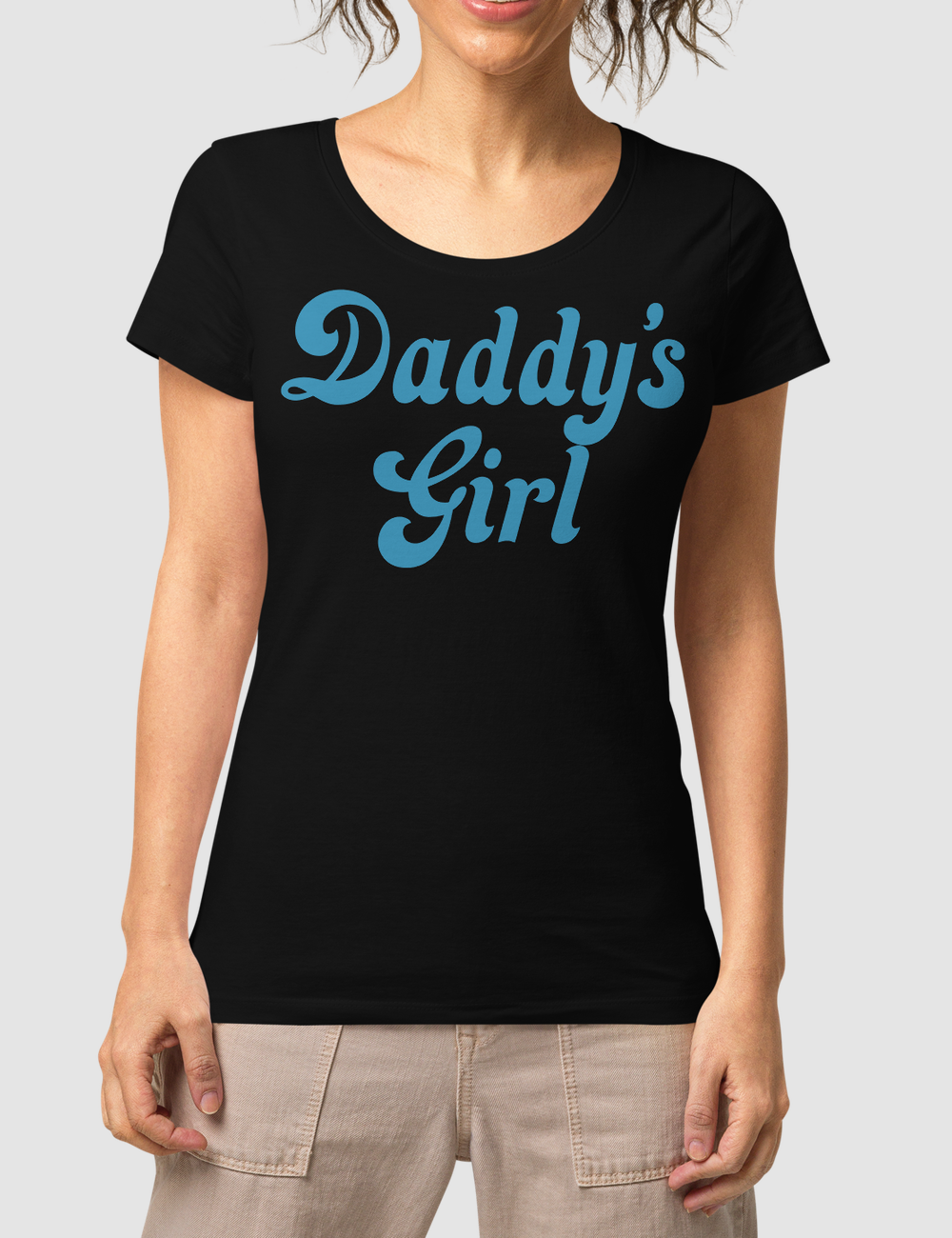 Daddy's Girl | Women's Organic Round Neck T-Shirt OniTakai