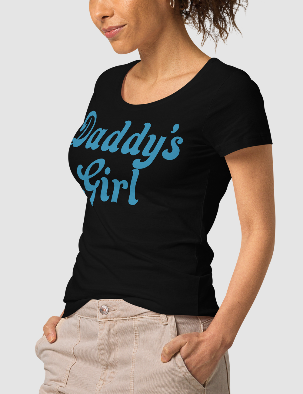 Daddy's Girl | Women's Organic Round Neck T-Shirt OniTakai