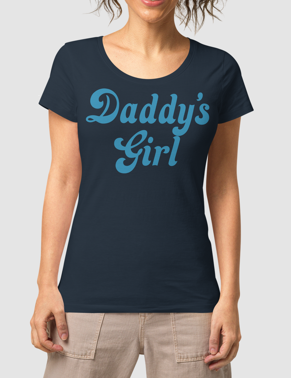 Daddy's Girl | Women's Organic Round Neck T-Shirt OniTakai